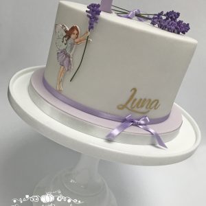 Lavender Flower Fairy cake