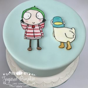 Sarah and Duck cake