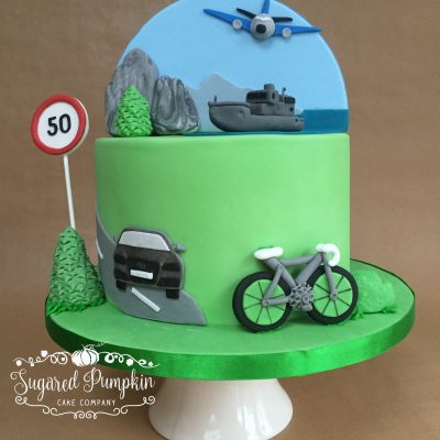 Transport cake